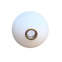 Lamp t￤cker nyanser Vit Globe G9 Glasskugga ers￤ttning med tr￥d D8cm D10cm D12cm D15cm Skruv i locket f￶r delar och accessoarer263b