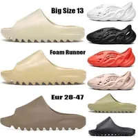 Designer Yeesys Slippers Slides Foam Rubber 13 Kanyses Size Slipper Big Runner West Clog Sandal Triple Black Slide Fashion Slippe255d