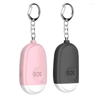 Smart Home Sensor 2 Pcs Personal Alarm With Key Fob For Emergency Safety Ladiesthe Elderly And Children Anti-Theft Whistle