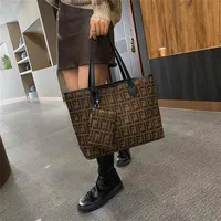 79% Off Evening Bags Outlet Online autumn and capacity Tote trend versatile shopping shoulderJ781