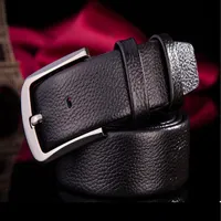 F Belt 001 New Fashion Men 's Business Belts Luxury Superman Automatic Buckle Genuine Leather Belts for Men Waist Belt SH184I