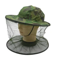 Apparel Caps Face Protector Net Insect Bugs Bee Proof Mesh Hat Outdoor Fishing Sun Cap Dropshipping