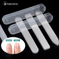 Verktyg S Senignol Women Buffing Transparent Slip Polering H￥llbar Nano Glass File Manicure Professional Nail Art Tools