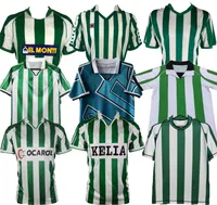 camisas de futebol retro real 1976 1977 1993 1994 1995 1996 1997 1998 Classic Vintage Football Shirt Alfonso Betis Joaquin Denilson