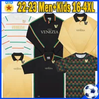 XXXL 4XL 22/23 Venezia FC Soccer Jerseys Men Kids Kits Socks Full Sets Retro Venice 1998 99 Aramu Forte Fiordilino Peretz Heymans Tessmann Crnigoi 2022フットボールシャツ