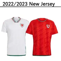 2022 Maglie da calcio del Galles Bale Maillot de Foot 2023 Ramsey James Johnson Wilson Versione giocatore per uomini uomini Kit Kid Kit Kit Shirt 22 23 Set di ragazzi