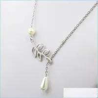 Anh￤nger Halsketten Mode Pearl