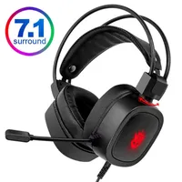 Headsets 7.1 Pink Lovely Gaming Headset Surround Sound Stereo Earphones USB Wired Headphones with Mic Breathing Light for PC Gamer PS4 T220916