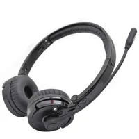Headsets Bluetooth -Geräusch -Stornierungs -Kopfhörer mit Boom -Mikrofon auf Ohr -Telefon Headset für LKW -Fahrer Büro Call Center PS3 Gaming Earphone T220916