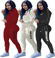 2022 Brand Designer Women Letter Tracksuits Winter Fall Two Piece Sets Casual Jacket Pants Zipper Sports Suit Fashion Long Sleeve Outfits DHL 4008