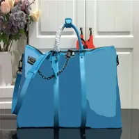 4colors keepall overnight bag blue pink designers Bags handbag Travels purse wet pattern luggage duffel tote 45 50 552439