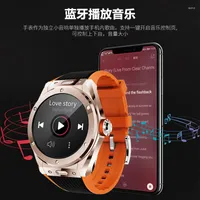 Relógios de pulso 2022 MV58 Pedômetro inteligente Relógio esportivo Monitoramento de freqüência cardíaca Bluetooth Call Smart Bracelet Casal Gift