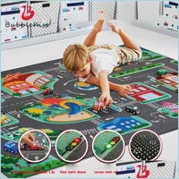 Teppiche führte leichtere Rode Teppiche für Kinderspiele Teppiche Kinder klettern Puzzle Mode Floor Matte Geburtstagsgeschenk -Dolp