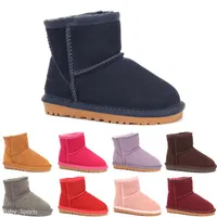 2020 boots 3280 Classic short Child snow boot girl boy winter boots kids boots cowhide winter boot EU size 21-35 boot248K