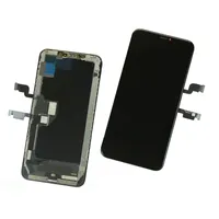 För iPhone Xs Max Incell Touch Panels LCD -skärm Digitizer Assembly Replacement med vattentät ram Strikt Tesed No Dead Pixels