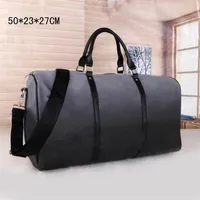 overnight bag black brown plaid flower white designers Bags 50 handbag keepall Travels purse keep all geninue leather pattern luggage d2288