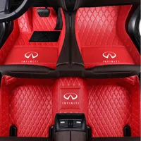 Fit For INFINITI Q50 Q60 Q70LQX60 leather Car Floor Mats Waterproof Mat2014-2020 Non-toxic tasteless and easy to clean285Q