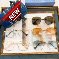 Designer Sonnenbrille Männer Frauen G -Familie Neue Style Modebox Kette Sonnenbrille Star GG1396