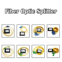 Glasvezel splitterapparatuur 1 tot 2/4/8/16 SC UPC/APC PLC ABS CASTETTED SM Single Mode 9/125 Netwerken Ftth ABS