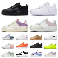 Unisex Casual Designer Trainers Trainers Outdoor Sneakers Classic Force Discount Black Triple White 1 Mens Men Women Casual Shoes eur 36-45