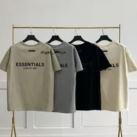 camisetas masculinas Essentials Fog Double Thread Essentials