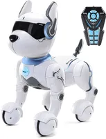 Robot Robot Dogspeelgoed op afstand met aanraakfunctie en spraakbesturing Smart en dansen imiteert dieren Mini Pet Programmeerbaar