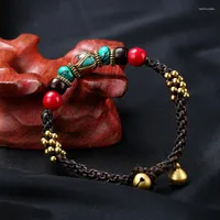 Charm Bracelets Original Design Tibet Natural Stone Ethnic Bangles Nepalese Beads Bracelet Gifts For Women Handmade Jewelry