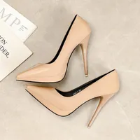 Отсуть обувь 2022 Женщины 11,5 см высотой каблуки насосы Lady Sexy LADED TACONE TACONES PROM ESCARPIN