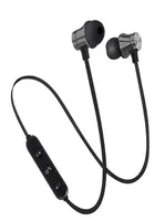 Magnetic Wireless Bluetooth Earphone Stereo Sports Waterproof Earbuds Wirel