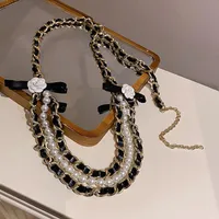 Flors Flowers Chaist Chain for Womens Ladies Girls Designer Fashion Gold Buckle Walled Waist Chain