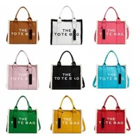 La borsa per borse da borse da design da donna con borse per borse per acquirenti di peluche in pelle di peluche