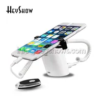 Mobile Phone Burglar Alarm Display Stand Cellphone Security Anti Theft Device Holder System With Charging Function