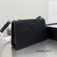 Shoulder Bags Briefcases Women Cool Envelope Bag Leather Handbag Designer Crossbody Clutch Female Purses 220510Multi Pochette