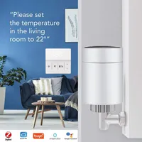 Smart Automation Modules ZigBee Thermostat Tuya Radiator Actuator Valverbar Temperaturkontroll Livsarbete med Alexa Google Home