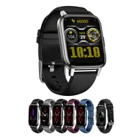 M5 Smart Sport Watch 1.69 "Men Women Fitness Tracker Blood Oxygen Heart Sleep Monitor IP68 Pedômetro Smartwatch à prova d'água Bluetooth para Android