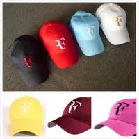 야구 모자 새로운 전체 로저 페더러 RF 브랜드 새로운 레저 테니스 모자 Gorras Planas Men2030