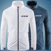 남성용 재킷 CCM 남성 통기성 스포츠 방수 재킷 여름 UV 보호 야외 낚시 피부 의류 선 스크린 코트