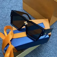 Heiße Luxusdesignerin Sonnenbrille für Frauen Moman Sonnenbrille für Männer Herren große verbunden