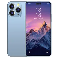 I14 Pro Max сотовые телефоны смартфоны Show Show 4G 5G Network 4GB RAM 64GB ROM 10 Core 7800MA Camera 48MP 108MP HD Incell Android Mobile Phone