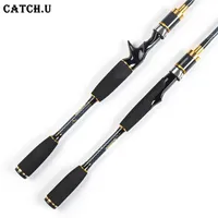 1 8M M Power 7-25g Test 100% Carbon Fiber Lure Casting Spinning Fishing Rod River277x