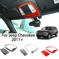 ABS Car Front Reading Light Lampenabdeckung Dekoration für Jeep Grand Cherokee 2011 Auto Exterior Accessoires233s