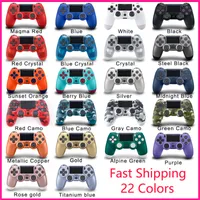 Bluetooth Wireless Controller For PS4 Vibration Joystick Gamepad Game Handle Controllers For Play Station With Logo Retail Box