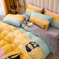 Sheet Sets Bedding Supplies Brand H Home Textiles Letter Pattern