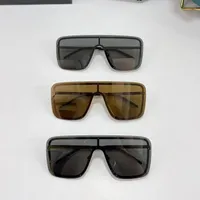 Okulary przeciwsłoneczne Wysokiej klasy luksusowe damskie moda czarne ultra-szklane projekty naukowe i technologiczne okulary w stylu zachodnim All-Matc
