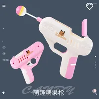 Feestmaskers Candy Lollipop Gun zoet speelgoed voor vriendinnen nieuwheid speelgoed suikeropslag doos kinderen volwassen