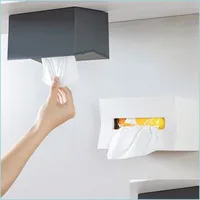 Tissueboxen servetten keukendoos er servet houder voor papieren handdoeken dispenser muur gemonteerde container doekjes druppel levering 2021 home ga dhmax