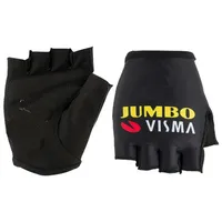2020 Jumbo Visma Pro 팀 사이클링 자전거 장갑 자전거 젤 충격 방지 스포츠 반면 손가락 장갑 2779