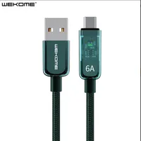 Transparente Data Cables Technology Sense USB zum Typ C. Sicherheits Privatsphäre