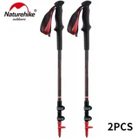 Trekking Poles Ultralight Walking Sticks Nordic Hiking Climbing Outdoor Portable 2pcs NH17D006D 220919