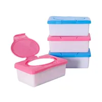 Tissue Boxes Napkins Baby Dry Wet Paper Box Plastic Case Real Wipes Press -Up Design Home Holder Accessories Drop Delivery 2021 Gard Dhc60